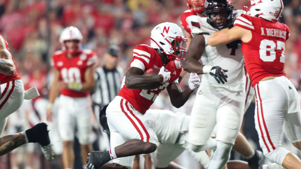 Anthony Grant 2023 Nebraska football vs Northern Illinois
